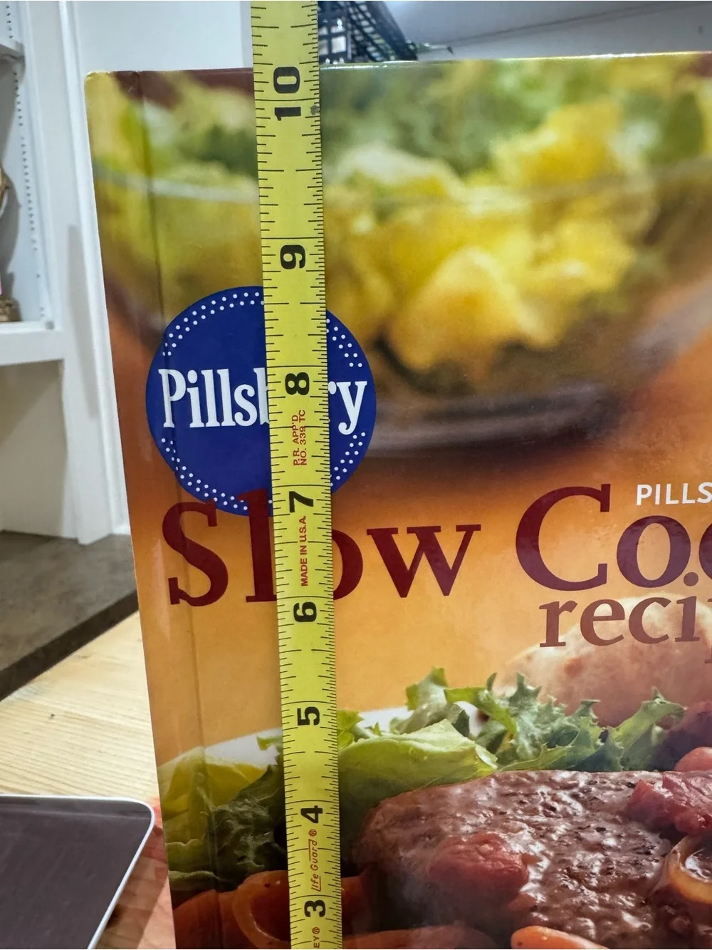 Pillsbury Slow Cooker Recipes Cookbook - Yellow Cover